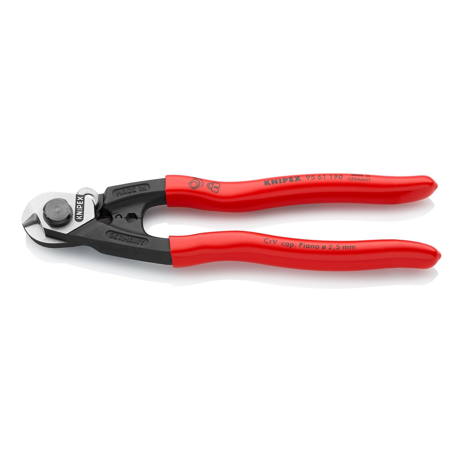 Knipex 95 61 190 wire rope cutters with two crimping dies Amazon.co.uk