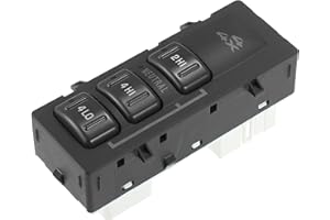 X AUTOHAUX 4 Wheel Drive Switch Without AUTO Button for Chevy Silverado Sierra 1500 2500 3500 Pickup Avalanche Suburban Tahoe