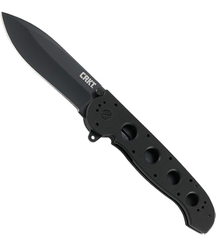 CRKT M16-02X Folding Knife with Crossbar Lock: D2 Steel Plain Edge