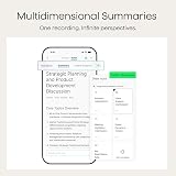 Plaud Note AI Voice Recorder 64GB Case App Control Transcribe 112 Languages view 5