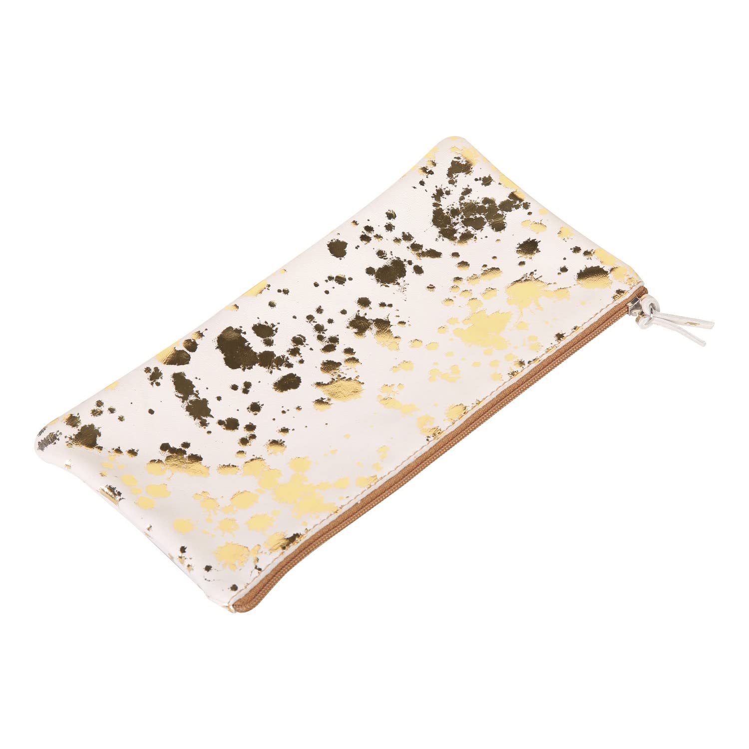 Clairefontaine Cosmicuir Pencil Cases, 22 cm, Gold (Oro)