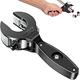 SUNJOYCO Ratcheting Tubing Cutter, Ratchet Pipe Cutter 5/16" to 1-1/8", 2 in 1 Close Quarters Tube Compact Cutters, Ratchet-T