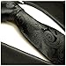 Paul Malone Necktie, Pocket Square and Cufflinks 100% Silk Black Paisley