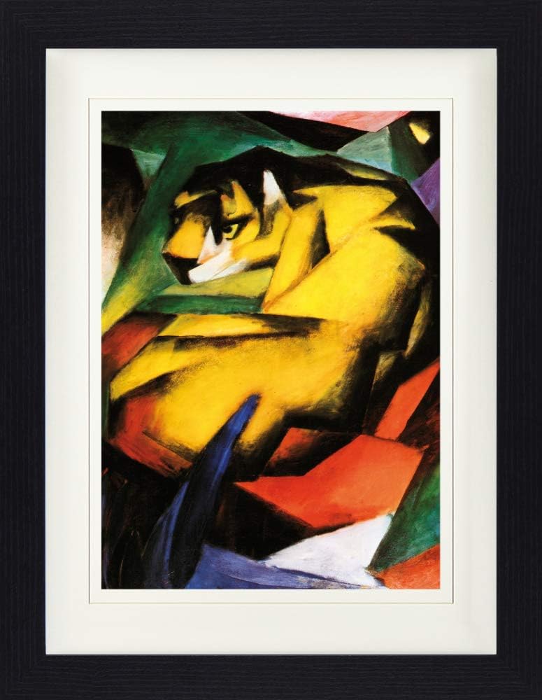 1art1 Tappeto Franz Marc Volpi, 1913 - Zerbino 60x40 Cm, Resistente E Lavabile