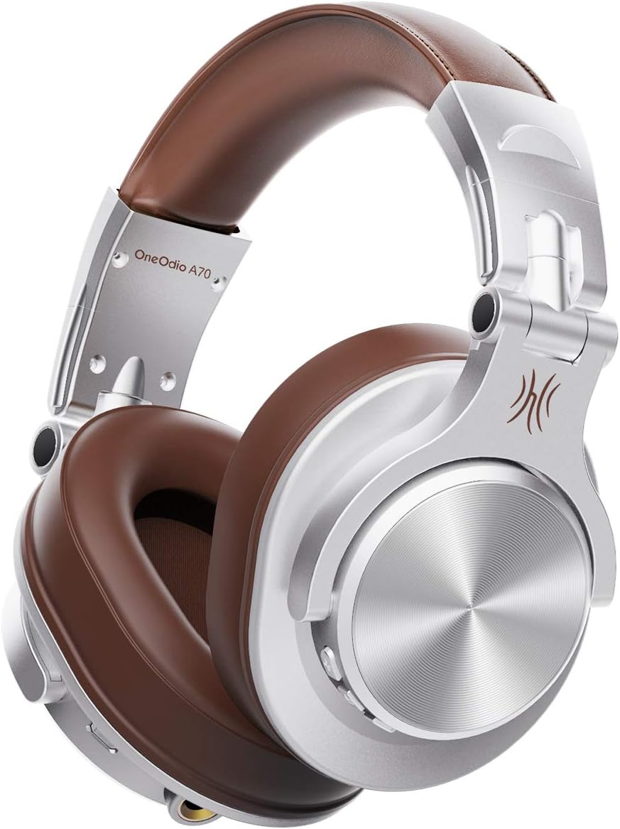 OneOdio A70 Bluetooth Over Ear Headphones, Studio Headphones with