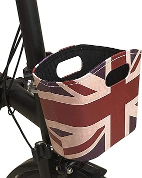 Amazon Twtopse ブロンプトン折りたたみ自転車用に設計された自転車uバスケット Bromptonと互換性のあるサイクリングバッグパニア British Bag Twtopse バスケット カゴ