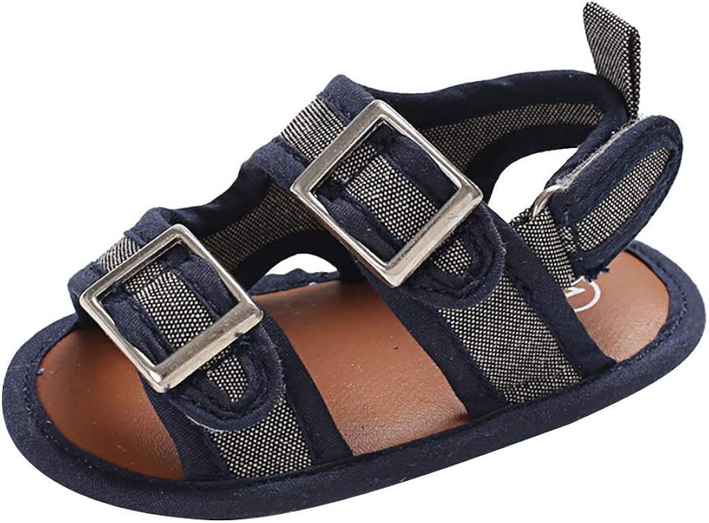 baby boy buckle sandals