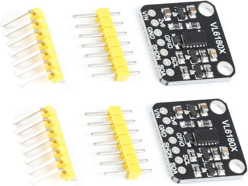 Hailege 2pcs VL6180 VL6180X Range Finder Optical Sensor Module I2C 3.3V 5V