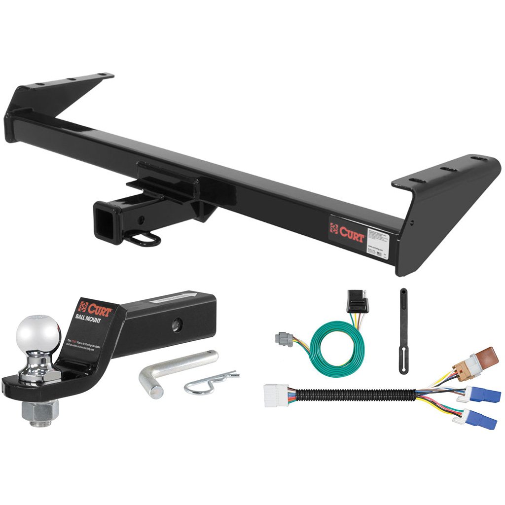 Amazon.com: CURT Class 3 Hitch Tow Package with 2" Ball for Suzuki Equator, Nissan  Frontier: Automotive