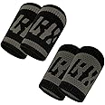 LYFT-RX Wrist Sweatbands, Slim Fit Design for Weightlifting, Gym, Workout, Cross Training, Weight Lift, Sports, 4.5 inch Sweat Wicking Wrist Bands, Men & Women, 4PACK (2 Pairs/2 Colors)