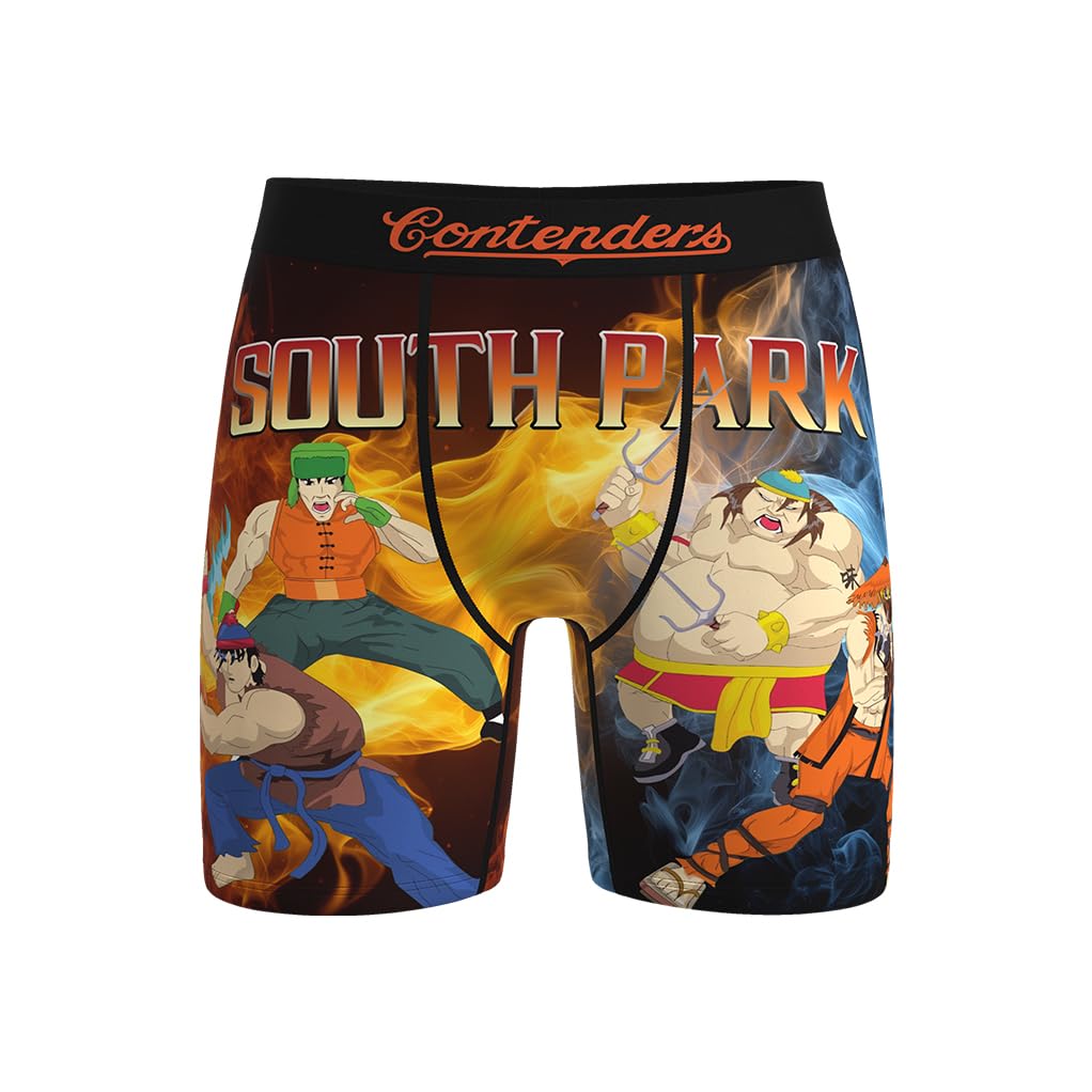 Photo 1 of South Park Kombat Boxer Briefs for Men – Contenders Ride Control & Ultra-Soft Stretch Fit Underwear – Funny Gift Idea – No Ride-Ups, All-Day Comfort, Breathable Fabric