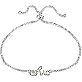 Hoops & Loops Sterling Silver Chic Polished Adjustable Bracelet