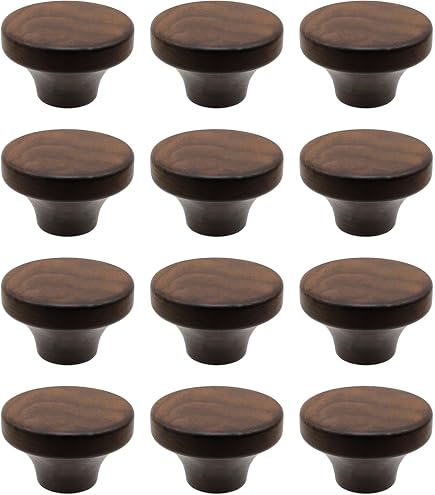 knobs for dark brown dresser RZDEAL 4pcs Solid Brass Cabinet Pulls Cabinet Drawer Gold Knobs Modern Handles(1
