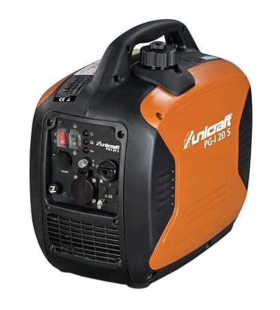Stürmer Unicraft 6706200 Inverter-Stromerzeuger PG-I 20 S (Laufzeit bis zu 6,8 Stunden, Überlastschutz, für Heim, Camping usw
