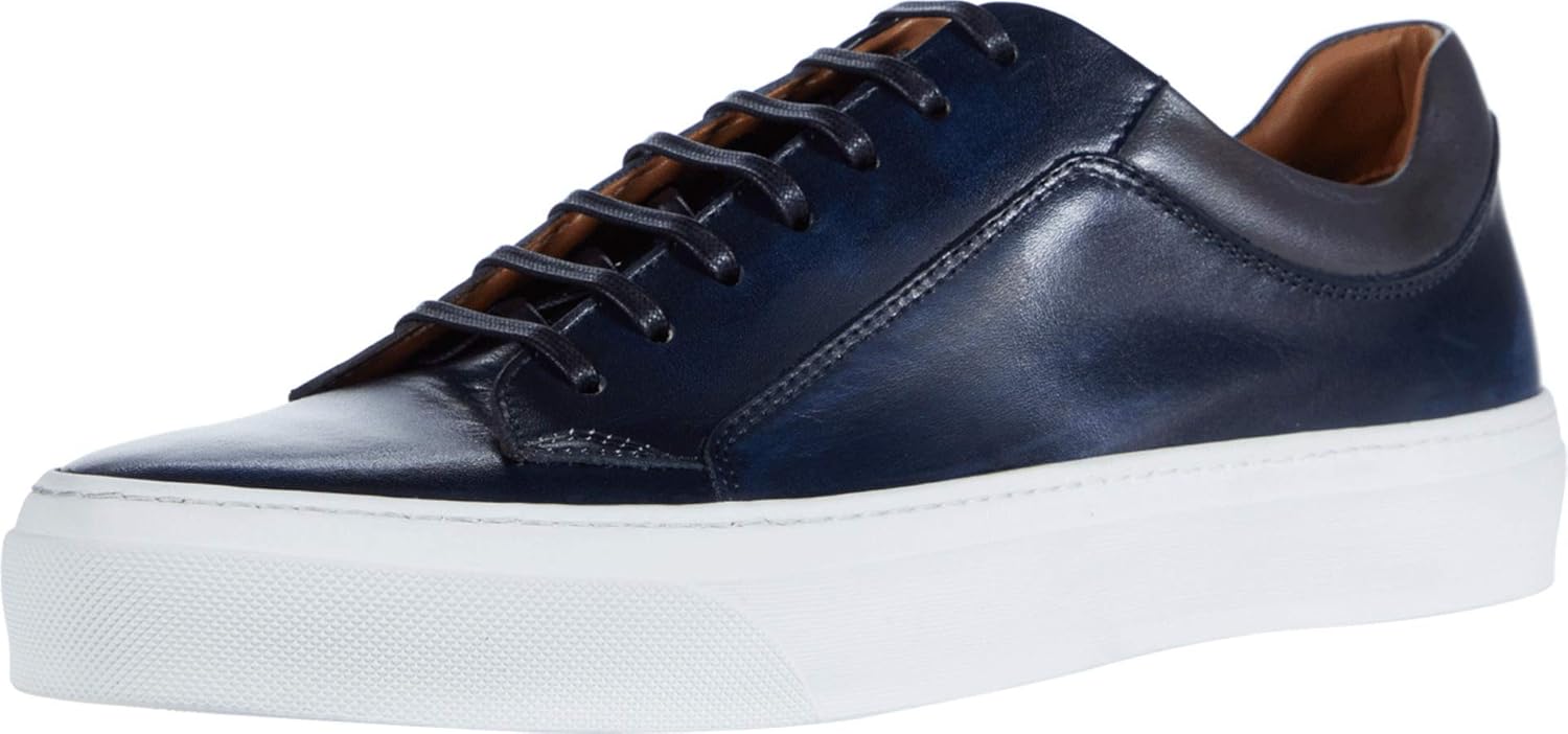 bruno magli westy leather sneaker