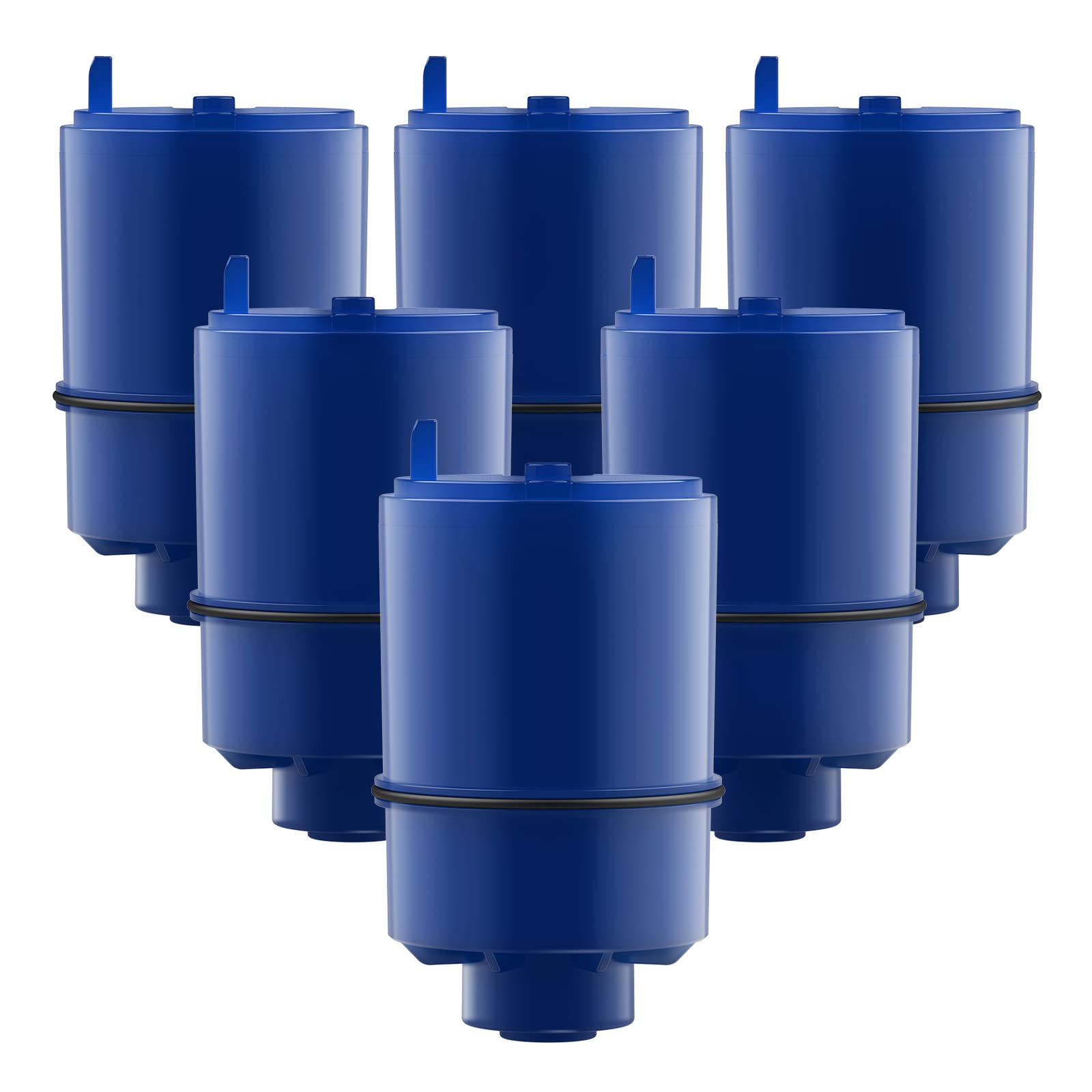 Photo 1 of GLACIER FRESH NSF Certified Water Filter - Compatible with PUR® Filters RF9999® and RF-3375 - Replacement Faucet for All PUR® Systems - 6 Pack