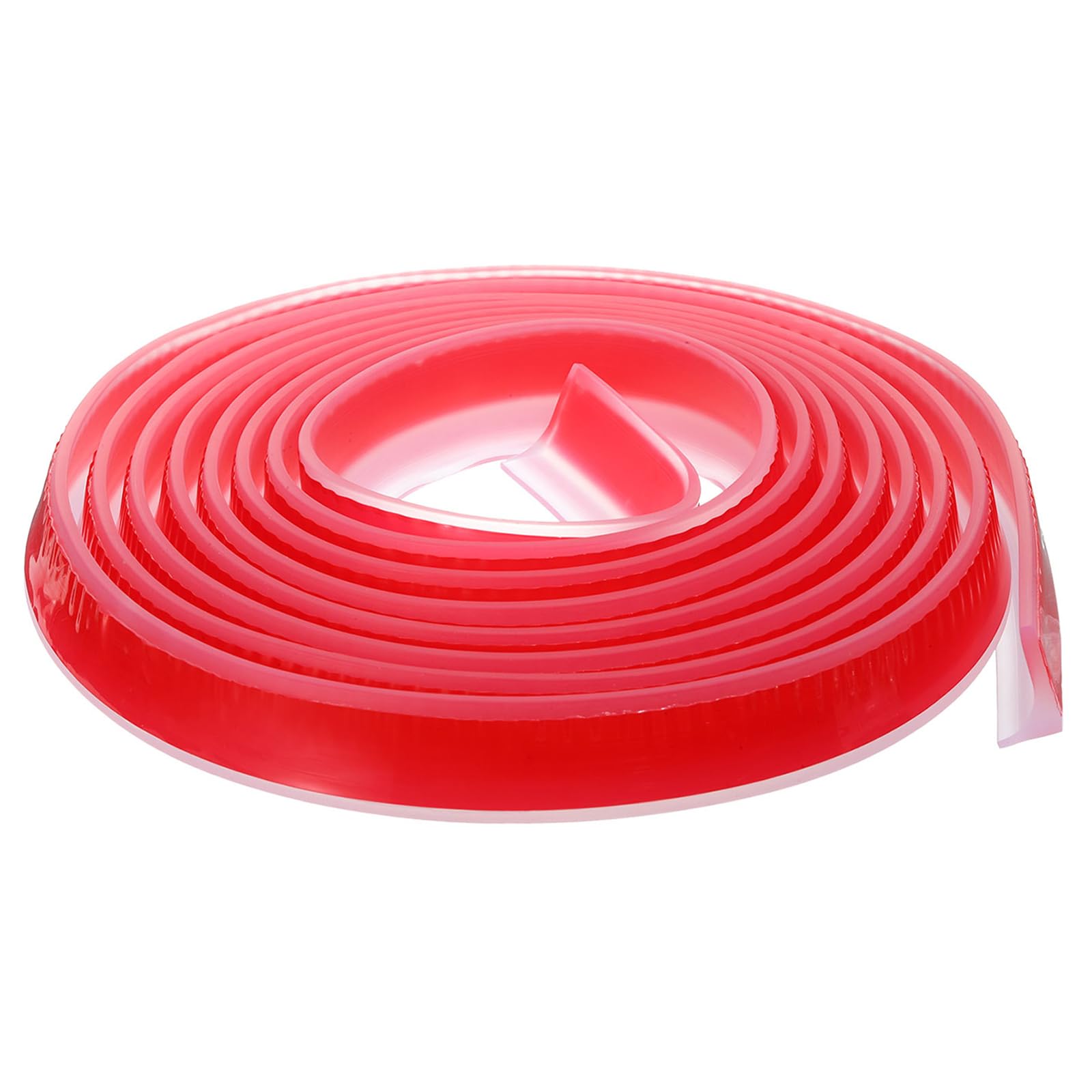 DTGN 118"x0.8"x0.5" (LxWxH) Collapsible Shower Barrier Stopper - 1 Pack - Good for Bathroom Kitchen - L Shape Water Splash Guard Blocker - Clear