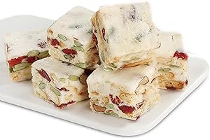 Cranberry Snowflake Crispy Nugat Cotton Candy Biscuit (208g/bag)