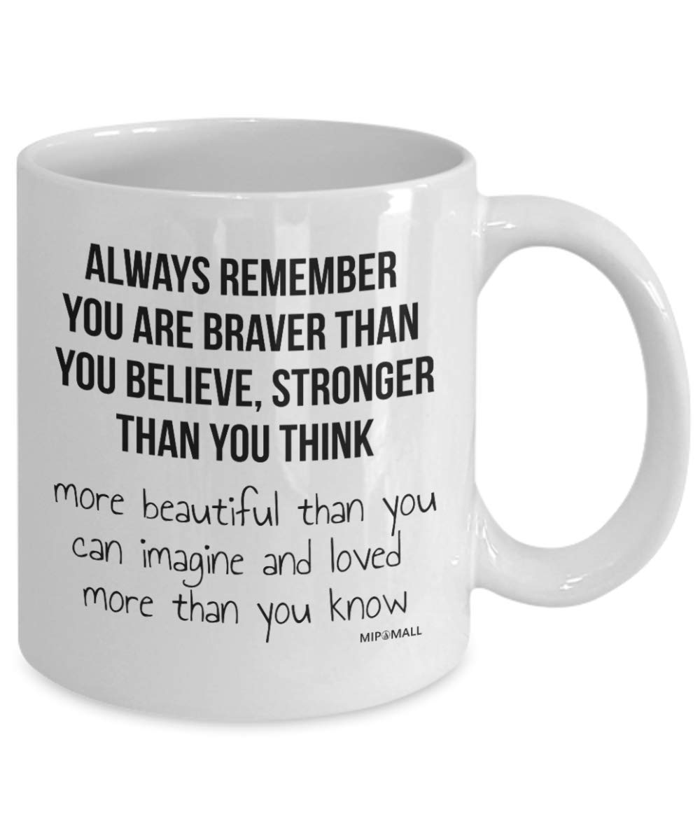 MIPOMALL Best Friends Gifts for Women Men, Valentines Friendship Mugs, Sister Birthday Cup, Christmas Presents, from Him Her, Mothers Day, Always Remember MG0020