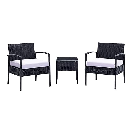 Amazon Com Lootus Outdoor Furniture Sets Clearance 3 Piece Patio