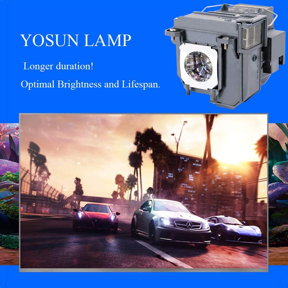YOSUN V13H010L79 / V13H010L80 Projector Lamp Bulb for Epson ELPLP79 ELPLP80 BrightLink pro 585Wi 595Wi 1420wi 1430wi eb-575wi eb-585w powerlite 570 575w 580 585w Replacement Projector Lamp Bulb: Home Improvement