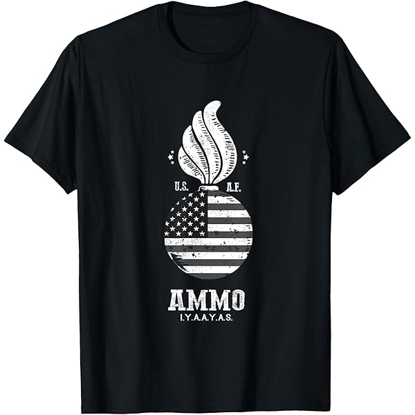 Amazon.com: Explosives Ammo Shirt for Men, Women USAF AMMO