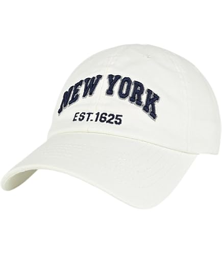 3D Embroidered NY Dad Hat Adjustable Baseball Cap Unisex Cotton Low Profile Newhattan New York 3D Embroidery Unisex Baseball Adjustable  main image 4