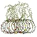 EBOOT 10 Pieces Multicolor Flower Crown Floral Wreath Headband Garland Assorted Colored Headpiece for Festival Wedding Fairy Party Photography Props