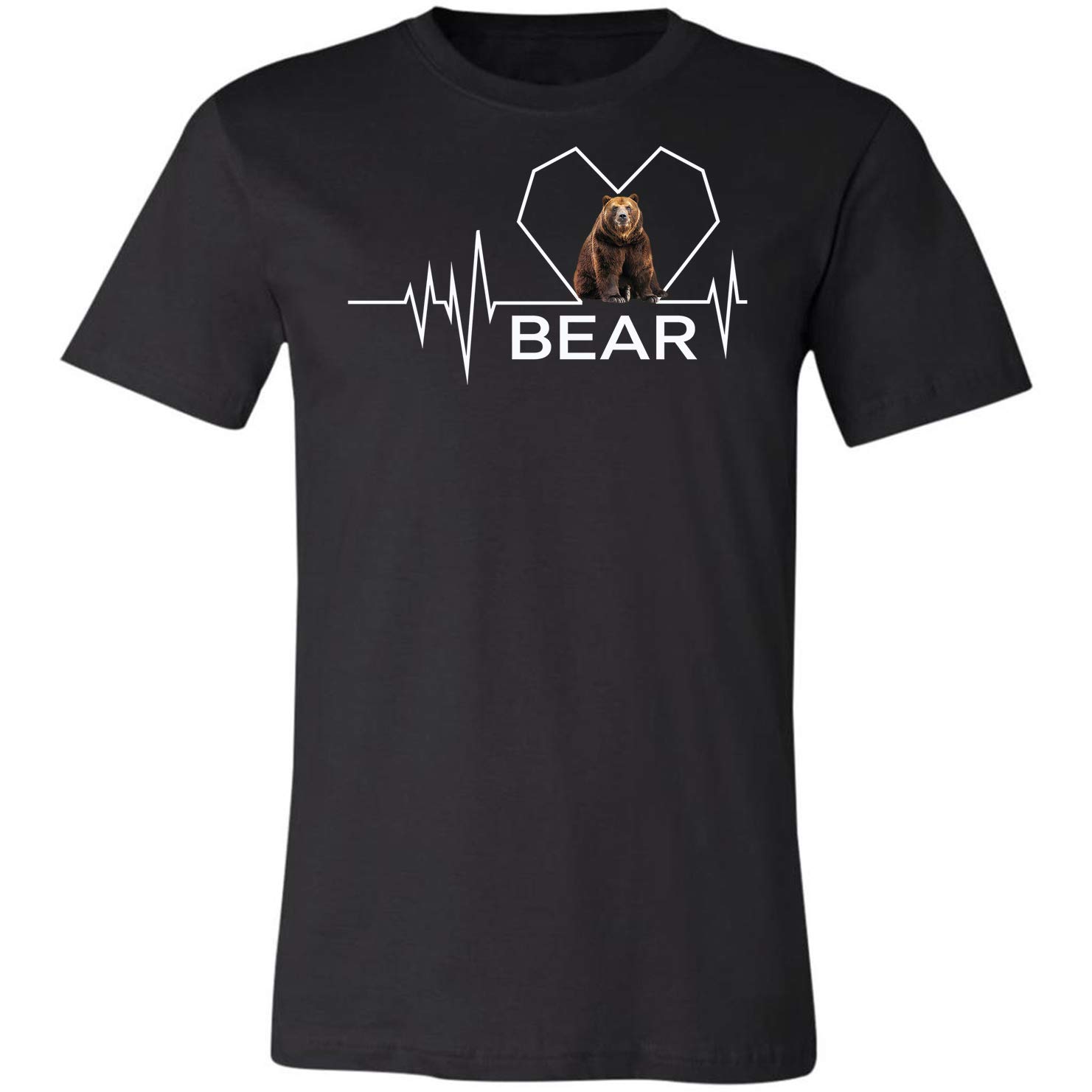 Bear Heartbeat Bears Lover Cute Animal Funny Gifts Idea For T-shirt