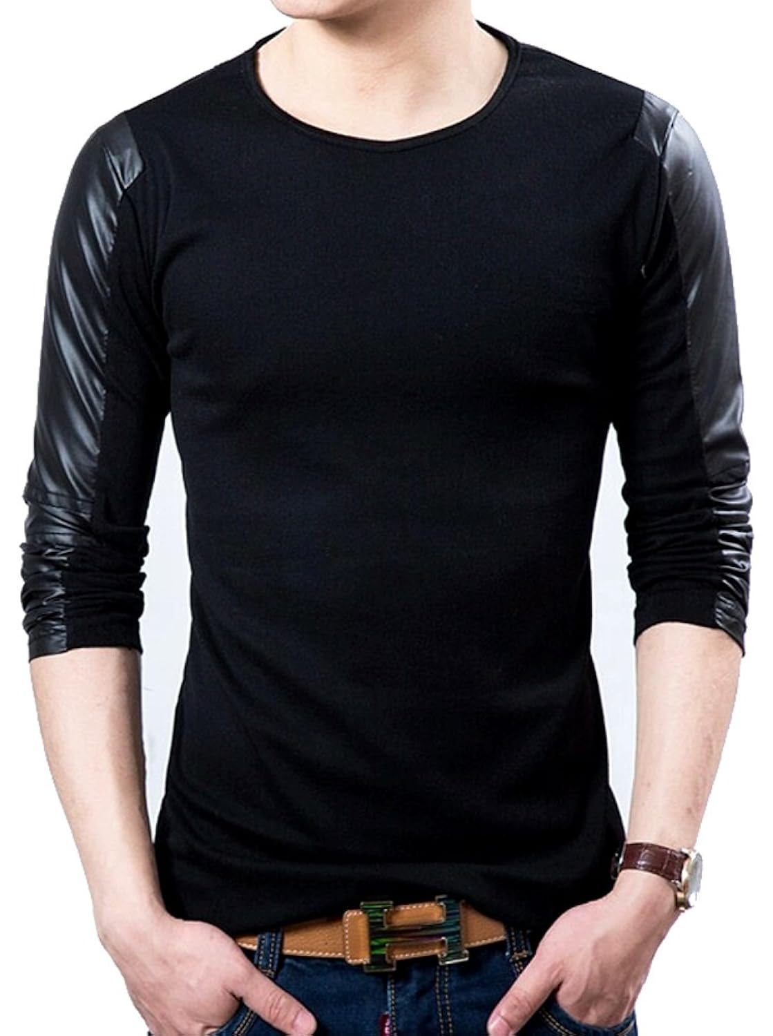 seven rocks men's cotton t-shirt, grey