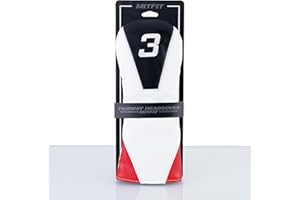 MITFIT Single Headcover, Easy Slip-On Easy-Off Golf Club Headcover, Fleece Lined Interior, Water Resistant and Durable Shell, Individual Retail Sport Pack