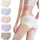 STARLY 5pcs Disposable Ice Silk Panties Women's Traceless Travel Shorts Ultra-thin Breathable Briefs Leave-on Handy Underwear