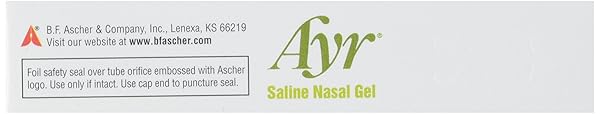 AYR SALINE NASAL GEL, WITH SOOTHING ALOE, 0.5 OUNCE TUBE (PACK OF 1)
