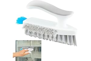 Crevice Cleaning Brush - Scrubber Cleaner Tool,with Handle Cleaning Brushes Small Spaces,for Shower Tub Kitchen Floor Home Co