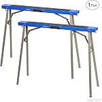 HICO Sawhorse Folding Legs Portable Metal Heavy Duty
