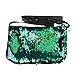Casual Purses Miss Wallet Double Bag Sports Fanny Waist Body Blue Purse Color Green for Woman Wasit Black + Traveling Women Sequins Toiletry Outdoor Bags Cross