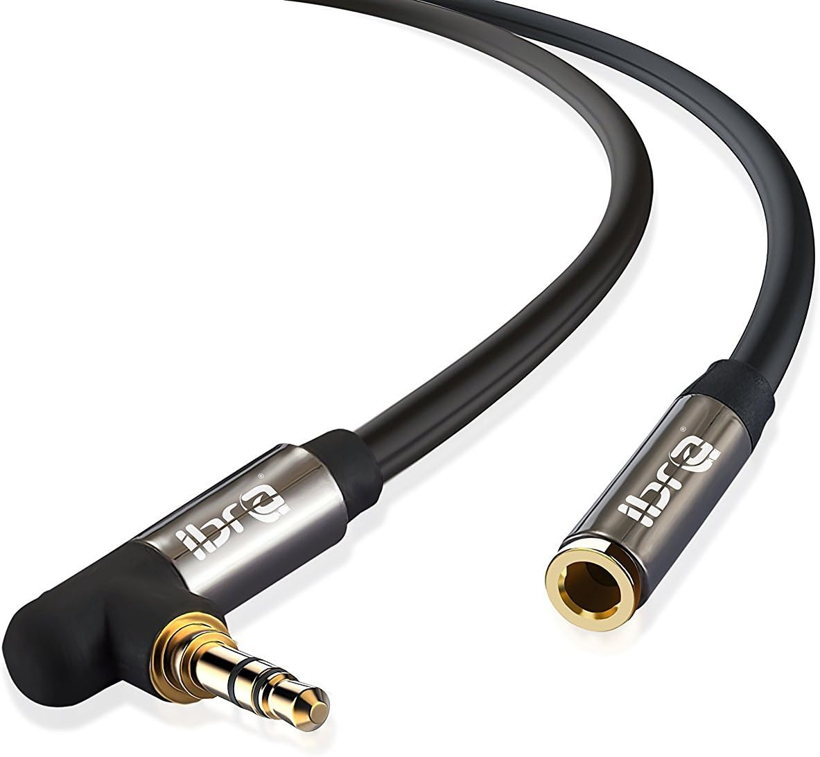 3M Spiral Audio Extension Cable 3.5mm Stereo Premium Auxiliary Audio