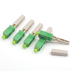 100pcs SC APC Fiber Optic Quick Connector with