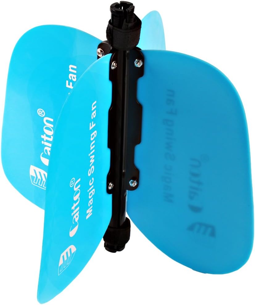 Andux Golf Windrad Pendelung Ventilator Übung protable Power Swing Fan