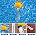 Homga Floating Pool Thermometer, Swimming Pool Thermometer with String, Floating Thermometer for Swimming Pool, Bath Water, Spas,Hot Tubs, Aquariums and Fish Ponds (Gold Fish Thermometer)