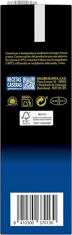 Caldo Gourmet de Pescado con Bogavante, 100% Natural, 1L
