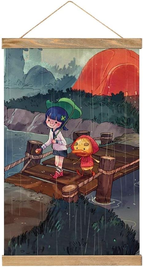 Amazon Co Jp タペストリー アニメ 雨降り 木の橋 多機能ホーム装飾 ぶら下げ絵 メーターボックスのカバー 壁掛け 掛け物 壁画 背景布 装飾画 模様替え 和風 壁アート 家庭飾り 部屋 窓 飾り タペストリー 棒 掛け軸 掛け物 インテリア ホーム キッチン