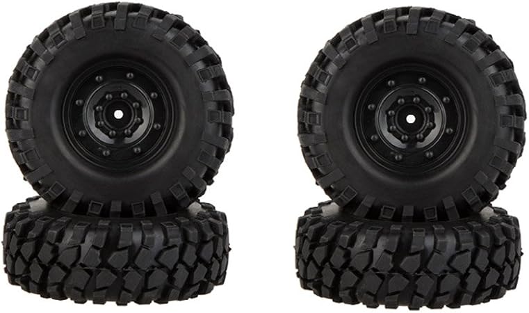 Amazon Goolrc 4本 高性能 1 10 クライマー オフロード カー リアホイールリム タイヤ Traxxas Hsp Tamiya Hpi Kyosho Rc ラジコン モデル カー用 ラジコン ドローン 通販