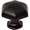 Southern Hills Black Cabinet Knobs - Pack of 5 - Kitchen Cabinet Knobs Black Matte - Black Cabinet Hardware Knobs - Dresser Knobs and Handles for Kitchen Cabinets - Bathroom Knobs SHKM023-BLK-5