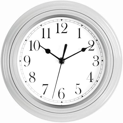 Foxtop Silent NonTicking Small Quartz Decorative Classic Battery