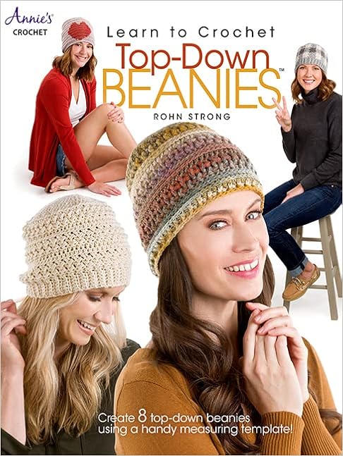 Learn to Crochet Top-Down Beanies 