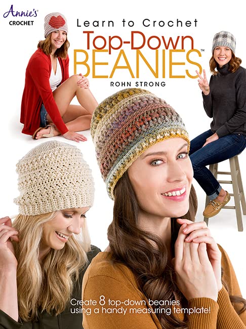 Learn to Crochet Top-Down Beanies 