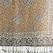 SILVERFEVER Silver Fever Pashmina - Jacquard Paisley Shawl - Stylish Scarf - Double Sided Wrap