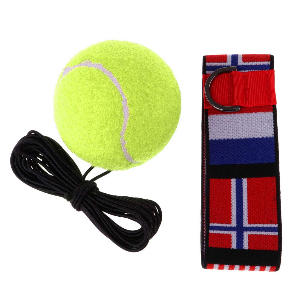 F Fityle Entrenador de Tenis con Bola Réflex para Entrenamiento de ...