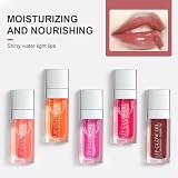 AOOWU Plumping Lip Oil Tinted Nourishing Lip Gloss 5 Colors 7.5x2.6x2.5cm view 5